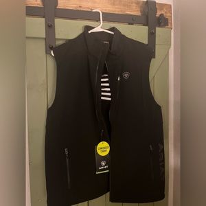 Ariats Men’s Patriot Vest, Conceal Carry Vest, Black Men’s Size Large Vest